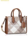  Túi Tote Mini Vuông Michael Kors Mirella Extra-Small Logo Crossbody XBODY Shopper Bag 
