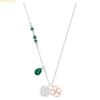 Dây Chuyền Swarovski Symbolica pendant Clover, Green, Mixed metal finish 5535554