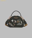  Túi Đeo Chéo Karl Lagerfeld Pari Bellamy Crossbody With Cate Pins L5GE96EG Đen 