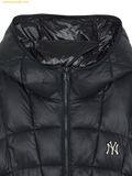  Áo Khoác Phao MLB Lightweight Curve Padding New York Yankees 3APDB0356-50BKS Có Mũ 
