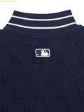  Áo Cardigan MLB Women's Classic Monogram Chenille Zip-Up Cardigan LA (Navy) 3FKCM0344-07NYS - Navy 