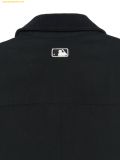  Áo Khoác MLB Basic Collar Work Jacket NY (Black) 3AJPB0146-50BKS 