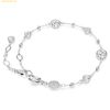  Vòng Tay , Lắc Tay Swarovski Imber bracelet Round cut, White, Rhodium plated 5696079 