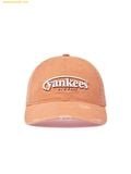  Mũ Lưỡi Trai MLB Vintage Damaged Curve Logo Unstructured Ball Cap New York Yankees 3ACPV106N-50ORN Neon Orange 