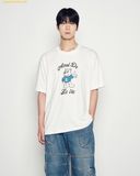  Áo Phông ADLV Ac Bear Welcome Short Sleeve T-Shirt Trắng 