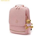 Balo MLB Dia Mono Embossed School Bag New York Yankees Pink 7ABKMD14N-50PKM Hồng 