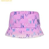  Mũ Bucket MLB Gradient Monogram Bucket Hat New York Yankees - 3AHTM0933-50VOS - Pink 