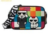  Túi Đeo Chéo Karl Lagerfeld Paris Maybelle Camera Crossbody LH4ES9BJ phối màu 