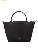  Túi Xách Longchamp Le Pliage Green Handbag S Black Noir green Recycled Canvas 