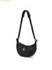  Túi Đeo Vai MLB Basic Sportive Hobo Bag New York Yankees Black 3ABQA016N-50BKS 