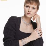  Vòng Tay Swarovski Mesmera cuff Mixed cuts, White, Rhodium plated 5572667 