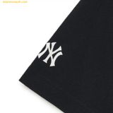  Áo Phông MLB Varsity Logo Overfit Short Sleeve T-Shirt NY 3ATSV0633-50BKS Đen 
