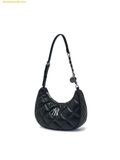  Túi Đeo Vai MLB Basic Quilted PU Hobo Bag New York Yankees 3ABQBQ16N-50BKS 