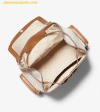  Balo Michael Kors Jet Set Large Logo Backpack 35T1GTTB3B Trắng Logo 