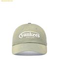  Mũ Lưỡi Trai MLB Vintage Washed Curve Logo Unstructured Ball Cap New York Yankees 3ACPV076N-50KAM Khaki 