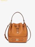  Túi Bucket Michael Kors Michael Kors Reed Medium Bucket Crossbody Bag Nâu 