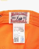  Mũ Bóng Chày MLB Monogram Nylon Jacquard Structure Ball 3ACPM021N-50ORS Màu Cam 