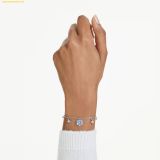  Vòng Tay, Lắc Tay Swarovski Magic bracelet Snowflake, Blue, Rhodium plated 5734244 