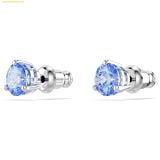  Bông Tai Swarovski Solitaire Stud Earrings, SKU: 5717573, Light Blue 
