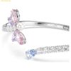  Vòng Tay, Lắc Tay Swarovski Ariana Grande x Swarovski bangle Mixed cuts, Dragonfly, Multicolored, Rhodium plated 5737401 Size M 