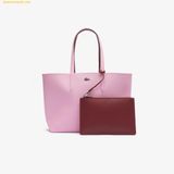  Túi Tote Lacoste Anna Reversible Tote With Pouch Pink Red 