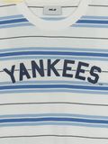  Áo Thun MLB Varsity Stripe Overfit New York Yankees 3ATSV0353-50IVS 