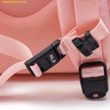  Balo MLB Dia Mono Embossed School Bag New York Yankees Pink 7ABKMD14N-50PKM Hồng 