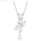  Dây Chuyền, Vòng Cổ Swarovski Matrix pendant Mixed cuts, White, Rhodium plated 5700420 