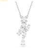  Dây Chuyền, Vòng Cổ Swarovski Matrix pendant Mixed cuts, White, Rhodium plated 5700420 