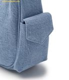 Túi Đeo Vai MLB Denim Hobo Bag NY Sky blue 7ACRMD05N-50SBS 