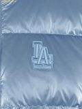  Áo Khoác Phao MLB Women's Crop Metal Glossy Curved Padded LA (Sky Blue) 3FDJB2346-07SBS 
