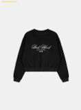  Áo Sweat BADBLOOD Classic Logo sweatshirt - Black w-sweatshirt24-019 