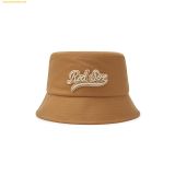  Mũ Bucket MLB Varsity Boucle Cursive Bucket Hat Boston Red Sox 3AHTV034N-43CAS Camel 