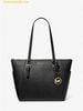 Túi Tote Michael Kors Charlotte Large Saffiano Leather Top-Zip Tote Bag Đen 35T0GCFT7L