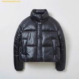  Áo Khoác Phao SAPO Pastel Puffer SPJPE4TG11 - Đen 