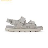  Giày Sandals MLB Korea Liner Denim Mono New York Yankees Grey 3ASDTPD43-50GRS 