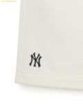  Quần Short MLB Basic Lettering Logo Knee-length Shorts NY (Cream) 3ASPB0953-50CRS 