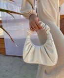  Túi JW PEI Gabbi Ruched Hobo Handbag - White 
