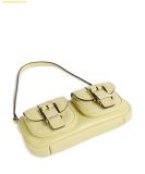  Túi Đeo Vai Michael Kors Zoe Small Shoulder bag grained cow leather lemon 