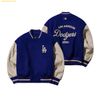  Áo Khoác Bomber MLB Wool Culcibe Sleeveless Varsity Jacket LA (Royal Blue) 3AJPV0534-07RBS Navy 