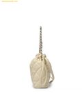  Túi Đeo Chéo MLB Basic Quilted PU Mini Bucket Crossbody Bag Boston Red Sox Cream 3ACRBQ16N-43CRS 