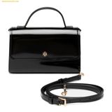  Túi Đeo Chéo Tory Burch Emerson Smooth Mini Top Handle Black 