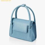  Túi Đeo Chéo Find Kapoor Marty Bag 18 Lizard Brown Sky Blue 