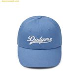  Mũ Lưỡi Trai MLB Culsive Lettering Unstructured Ball Cap LA (D.Blue) 3ACPVL34N-07BLD Xanh 