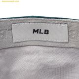  Mũ Lưỡi Trai MLB Premium Basic Small Logo Structure Ball Cap CLE (D.Green) 3ACPB094N-45GND Xanh 