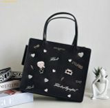  Túi Tote Karl Lagerfeld Paris Maybelle Satchel With Pins 