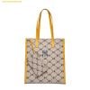 Túi Tote MLB Mono Diamond Jackquard Tote Bag New York Yankees Beige 3AORM012N-50BGS