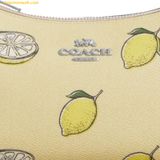  Túi Đeo Vai Coach Teri Shoulder Bag With Lemon Print Garden Glade Multi Olive CBA53 