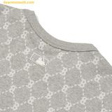  Áo Phông MLB Diamond Monogram Boston Red Sox 3atsm3023-43mgs - Xám 