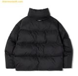  Áo Khoác Phao Life Work Polar Puffer High Neck Jumper LW244JP150 - Đen 